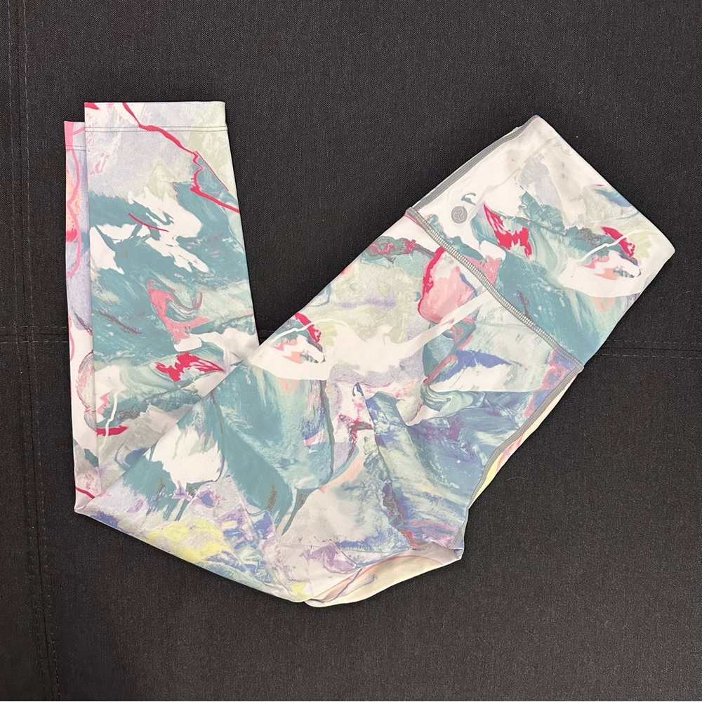 Zella marbled studio lite  7/8 leggings